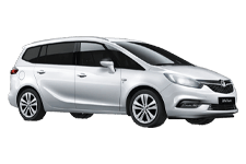 Van Hire Poole - Vauxhall Zafira 7-Seater - Minibus hire Poole